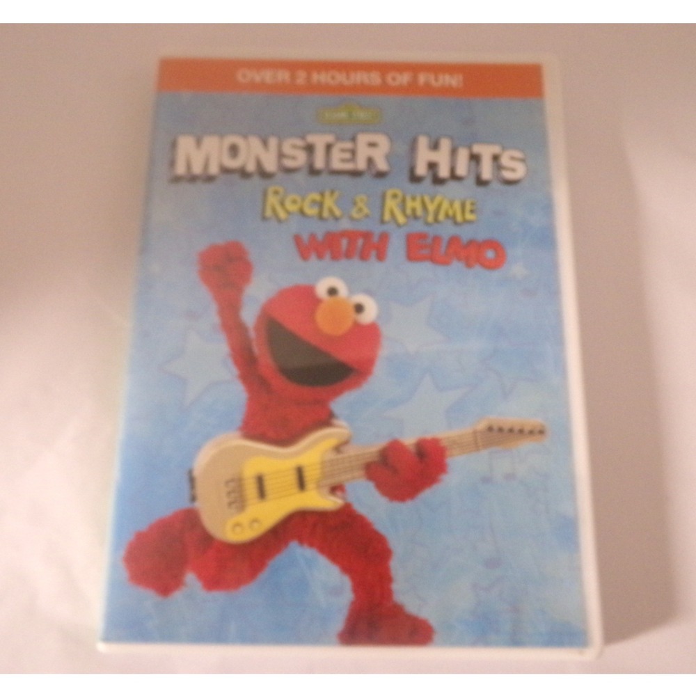 Sesame Street Monster Hits Rock & Rhyme with Elmo DVD Childrens Music 2 Hours
